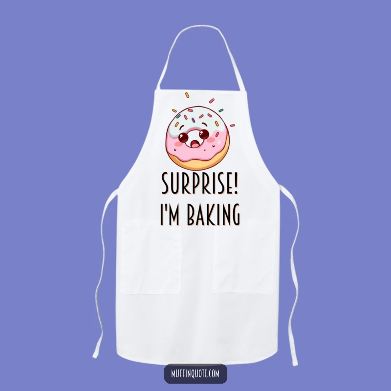 Funny Donut Baker Apron: Cook Up Sweet Surprises with This Hilarious Accessory