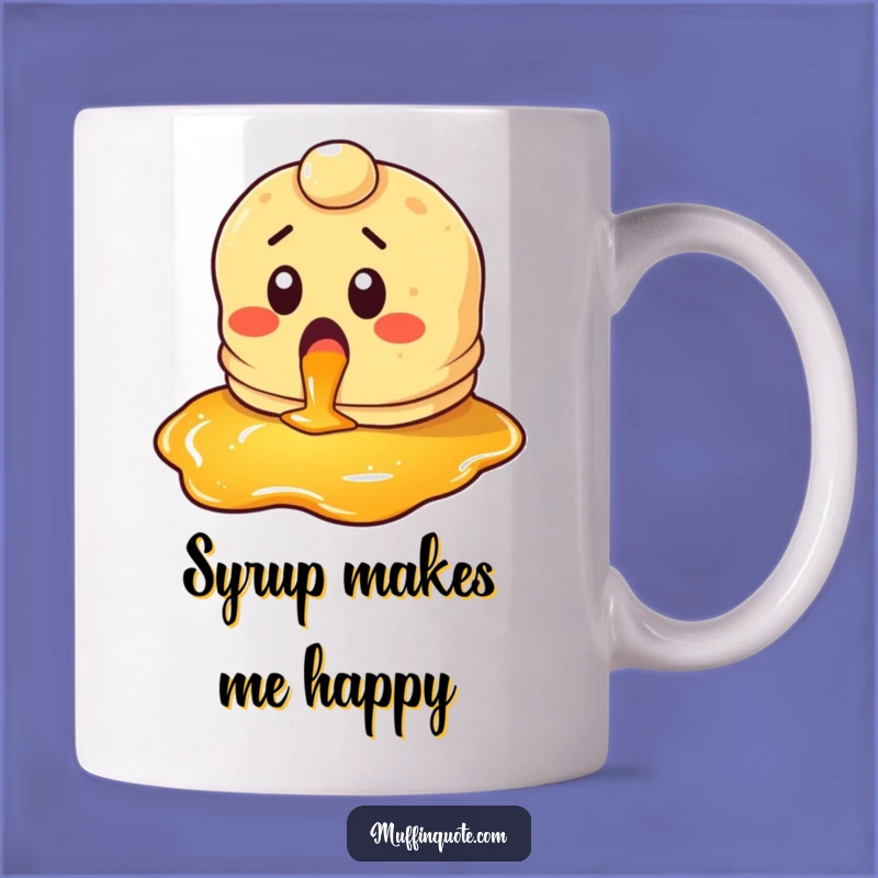 Funny Pancake Syrup Mug: Surprise Your Morning with Glee