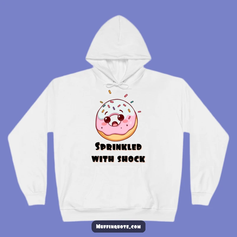 Cozy Funny Donut Sprinkle Hoodie: Warmth Meets Sweet Surprise