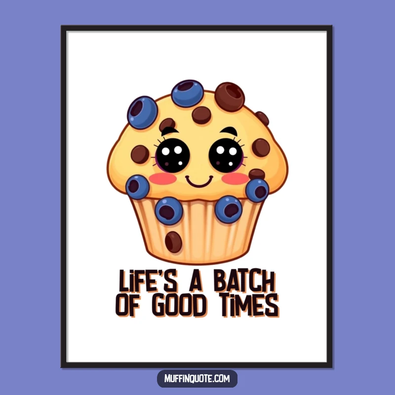 Free Printable Wall Art: Juggling Muffin Decor - Funny DIY Downloadable