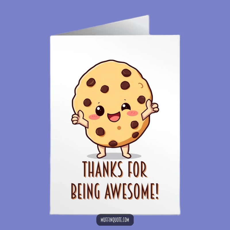 Free Printable Thank You Card: Hero Cookie is Grateful - Print Today!