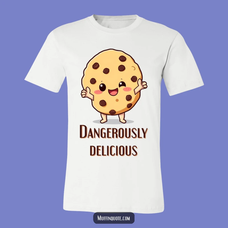 Funny Cookie Hero T-Shirt: Chocolate Chip Champion, Awesome Gift for Cookie Lovers